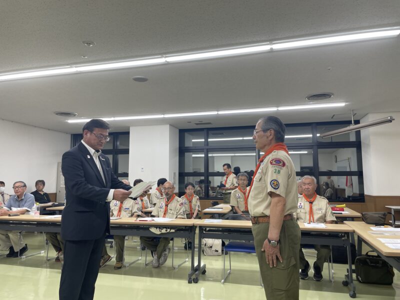 ボーイスカウト豊田地区 資材支援