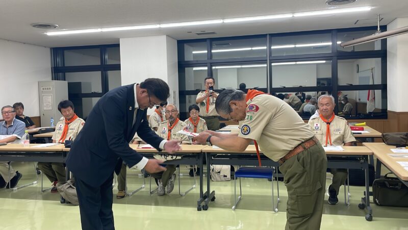 ボーイスカウト豊田地区 資材支援
