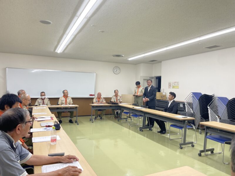 ボーイスカウト豊田地区 資材支援