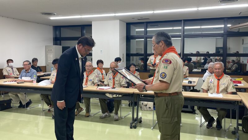 ボーイスカウト豊田地区 資材支援