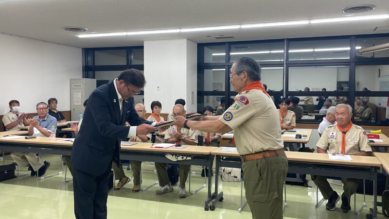ボーイスカウト豊田地区 資材支援