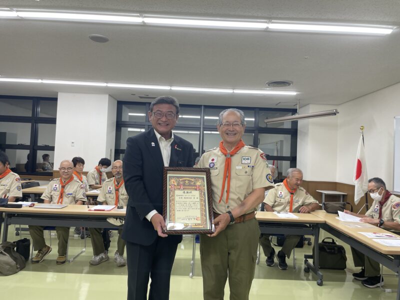 ボーイスカウト豊田地区 資材支援